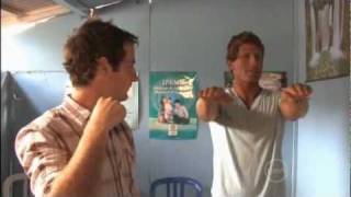 Bondi Rescue  Funny Harries getting his driving license in Bali [upl. by Larkins]