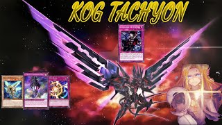 KING OF GAMES  REY DE LOS DUELOS  TACHYON DRAGON DECK  KOG  Yugioh Duel Links [upl. by Esinnej]