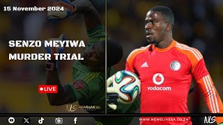 Senzo Meyiwa Murder Trial  15 November 2024 [upl. by Porche]