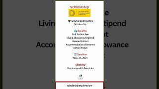 Fully funded scholarships [upl. by Ailices]