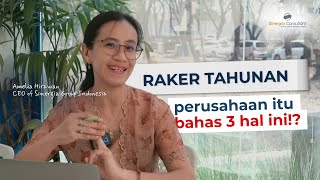 Raker tahunan perusahaan itu bahas 3 hal ini [upl. by Ecaidnac]