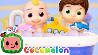 Bath Song  Toy Play Learning  CoComelon Nursery Rhymes amp Kids Songs [upl. by Nassir]