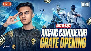 50K UC Arctic Conqueror Crate Opening  GodLSIMP is Back💛 [upl. by Polinski134]