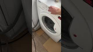 Hoover VisionTech VTS715D21X washing machine  Slamming side panels distribution attempt [upl. by Yecak297]