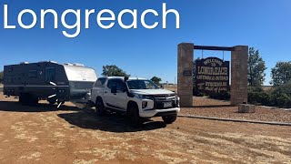 EPISODE 49 LONGREACH  MUTTABURRA  QANTAS  DROVERS SUNSET CRUISE  STOCKMANS  CARAVANNING [upl. by Leuas29]