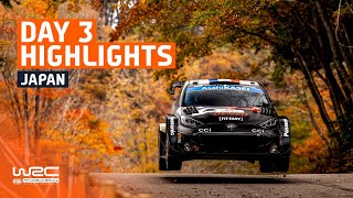 Day 3 Highlights  WRC FORUM8 Rally Japan 2024 [upl. by Williams]