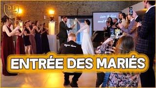 IDEE MARIAGE 👰🤵💖  Entrée des Mariés sur Céline Dion  Jirai où tu iras [upl. by Deeanne542]