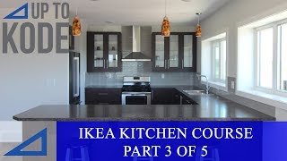 IKEA Kitchen Cabinet Course Part 3 of 5 Installing IKEA Rails amp Custom Filler Panels [upl. by Ledoux792]