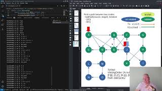 Aula 202 Data Structures  Graphs Get Path BFS [upl. by Sexela]