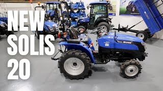 The New Solis 20  Blacktrac Compact Tractors [upl. by Bowyer]