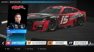 NASCAR Rivals  Garrett Smithley at WWT Raceway Trophy Tractor [upl. by Daza]