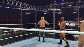 WWE 2K24 grande ritorno del match wargames con Fawweed [upl. by Eisele]