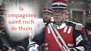 🥁 sainte barbe Thuin 2023 🥁 la compagnies saint roch de thuin 🥁 folklore belgium 🥁 [upl. by Lillis383]