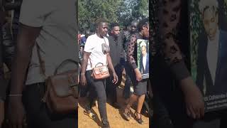 Celebrities entrance at Eric Omondis home RIP FRED OMONDI trending duet trendingshorts [upl. by Ariom376]