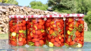 COMMENT FAIRE DES TOMATES SÉCHÉES AU SOLEIL ET CONSERVER SOUS HUILE DOLIVE TOMATESSÉCHÉESSOLEIL [upl. by Hulbig]