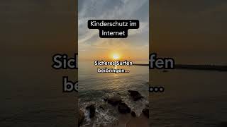 Kinderschutz im Internet Facts [upl. by Oby]