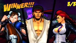 Ultimate Marvel vs Capcom 3 Arcade Mode Ending Credits Ryu ChunLi C Viper Pt 33 [upl. by Rolyks796]