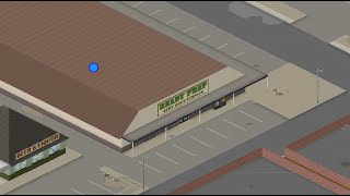 Louisville Ready prep army surplus store location tour Project Zomboid [upl. by Lovich]