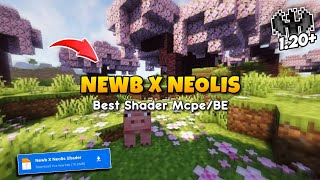 Newb X Neolis Shaders mcpe 12073  Render dragon shaders 120 BE [upl. by Ahsanat540]