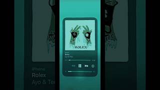 Rolex  Ayo and Two song asethics lyrics shorts [upl. by Ibok566]