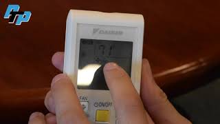 How to Use Daikin Remote Control for Ductless Mini Splits [upl. by Ramsden827]