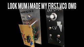 Synth Voltage Controlled Oscillator 1voct tracked DIY how to [upl. by Hessney]