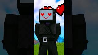 TV MAN SE APAIXONOU PELA TV WOMAN no MINECRAFT [upl. by Shinberg]