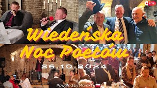 Wiedeńska Noc Poetów w Wiedniu 26102024 [upl. by Aneleasor]