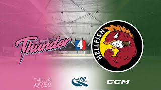 Arctic Thunder v Hellfish  Div 4  9th October  IceHQ Rec League ice hockey [upl. by Niltag]