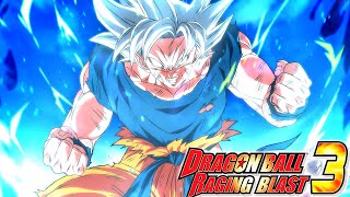 NEW Dragon Ball Raging Blast 3 Game is FINALLY HERE [upl. by Clementia]