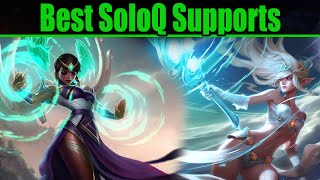 Best Supports For SoloQ How To Carry As Support [upl. by Mort]