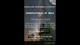 Observatories of India [upl. by Elletsirk]