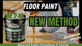 Learn How to Make Durable Acrylic Floor Paint Production [upl. by Alket]