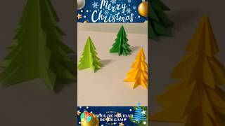 Árbol de Navidad de Origami Handy Art diy artshorts adornosnavideños arbolnavideño [upl. by Cadman]