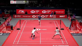 Badminton Highlights KevinMarcus vs KamuraSonoda  BWF 2019 [upl. by Kramer]