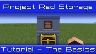 Project Red Storage System Tutorial  Basic Storage [upl. by Eiblehs]