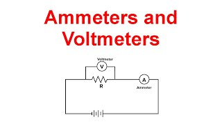 How do Ammeters and Voltmeters in Circuits work [upl. by Ayocat263]