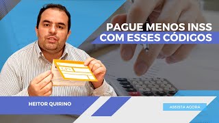 Pagamento do INSS Conheçam os 4 códigos mais usados [upl. by Ellienad]