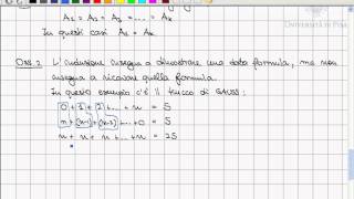 Principio di induzioneApplicazione alla somma dei termini di progressioni aritmetiche e geometriche [upl. by Newbill]