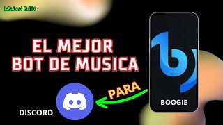 EL BOT DE MUSICA MAS COMPLETO Y FACIL DE USAR EN DISCORD  BOOGIE [upl. by Malinowski]