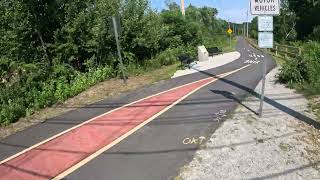 eBiking Haverhill  Salem St Bradford to Groveland Rail Trail  070924 [upl. by Baptiste]