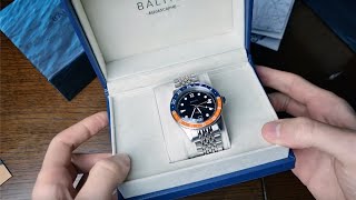 Baltic Aquascaphe GMT Watch Unboxing [upl. by Llenart461]