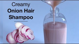 How To Make Onion Shampoo For Deep Cleansing Of The Hair And Scalp Only 6 Ingredients [upl. by Henderson692]