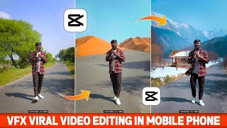 VFX Viral Video Editing In Mobile Phone  VFX Video Editing In Capcut [upl. by Notyal]