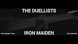 IRON MAIDEN  THE DUELLISTS  BASS TAB [upl. by Sabra]