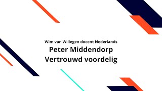 Peter Middendorp  Vertrouwd voordelig [upl. by Sewellyn]