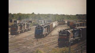 Guilford Rail 1990s Part 1 of 9 Portland to Lawrence MA [upl. by Rebekah628]