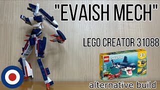 LEGO Creator 31088 Alternative build tutorial EVAISH MECH、レゴクリエイター31088をエヴァっぽいメカに組み替え [upl. by Eurd]