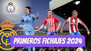 🎙👩 El REAL MADRID FEMENINO ya TIENE los TRES PRIMEROS FICHAJES 2425 [upl. by Troc939]