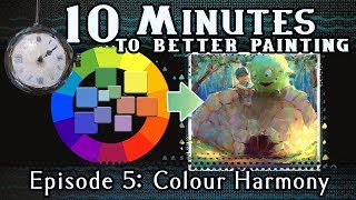 Colour Harmony  10 Minutes To Better Painting  Episode 5 [upl. by Aisorbma983]